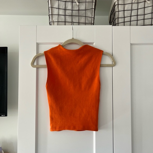 Zara Sleeveless Mock Neck Top - Picture 4 of 5